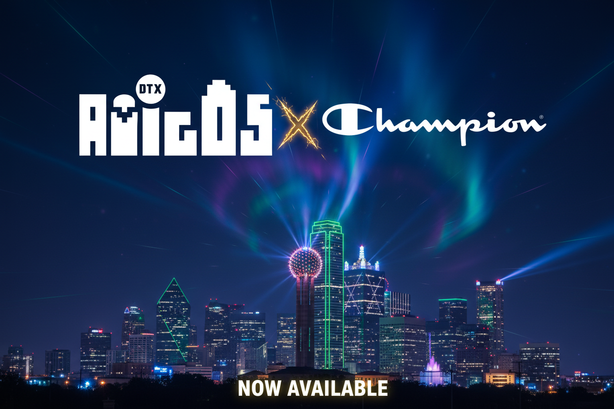 DTX Amigos x Champion - Centered & Refined