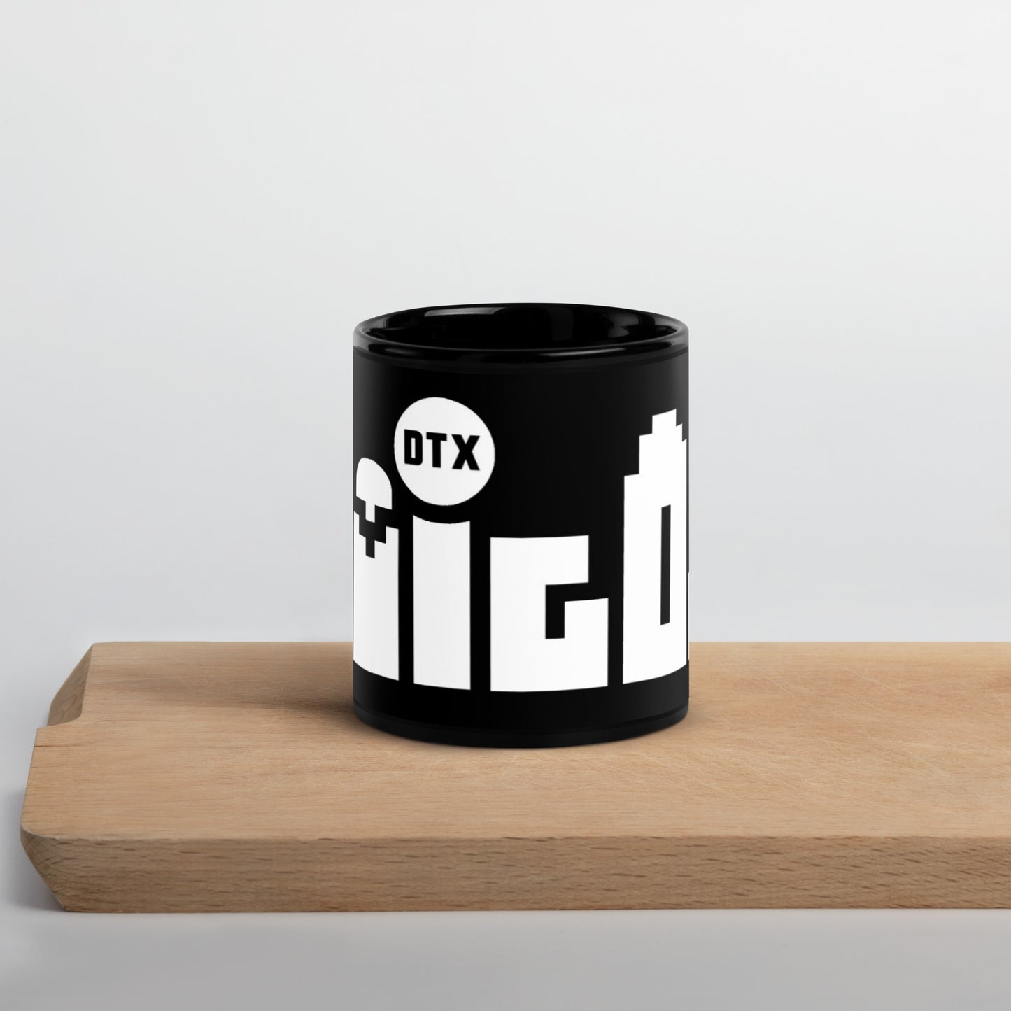 Black Glossy Mug