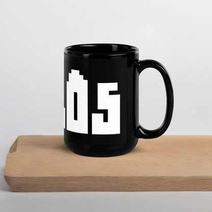 Black Glossy Mug