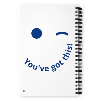 DTX AMIGOS- "Make it happen" spiral notebook